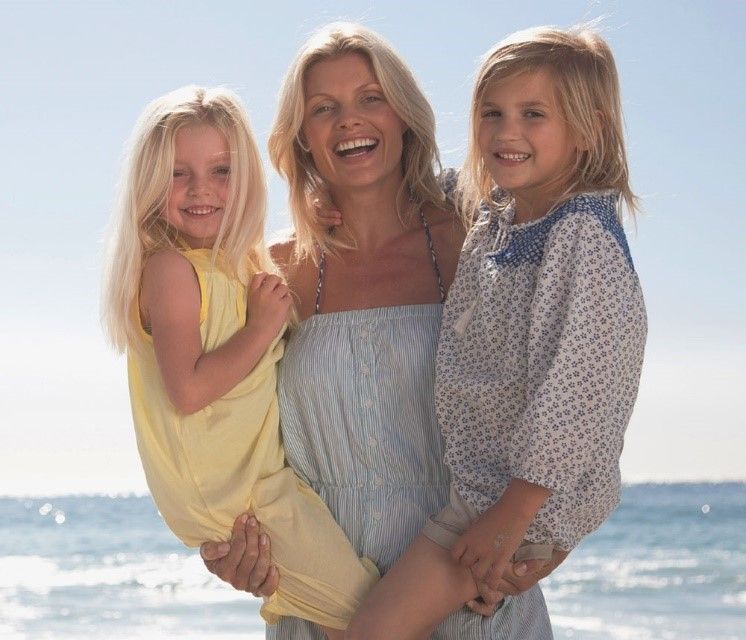 Patient after spine surgery